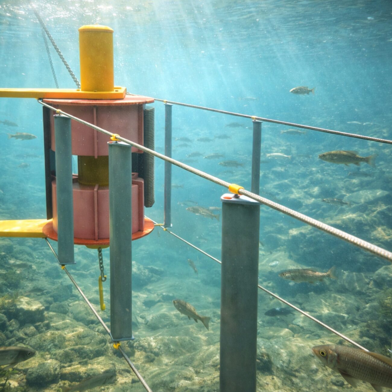 Tidal Sails, BeamReach technology, side-on current technologi, tidal energy, tidal power, renewable energy, marine energy, kinetic energy from slow-moving water, water current power, clean energy, hydrokinetic energy,